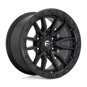 Fuel – D679 REBEL – Black – 16″x8″ 1mm – All weather Wheels – D67916808445